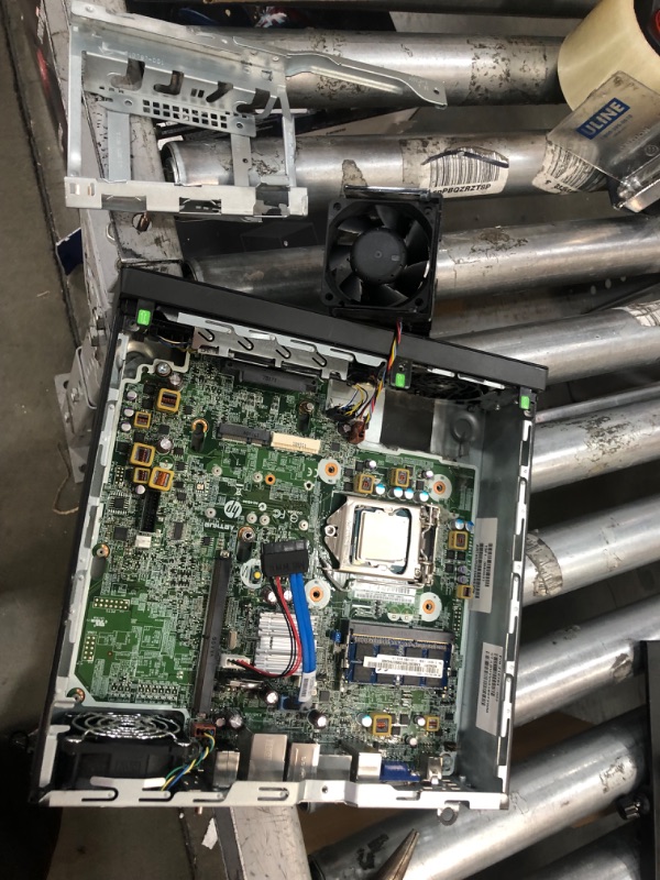 Photo 8 of SEE PICS FOR INTERNAL FRAME DAMAGE**HP EliteDesk 800 G1 USFF Desktop PC - Intel Core i5-4570S 2.9GHz 8GB 500GB HDD DVDRW Windows 10 Professional (Renewed)
