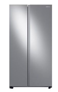 Photo 1 of Samsung 28-cu ft Smart Side-by-Side Refrigerator with Ice Maker (Fingerprint Resistant Stainless Steel)