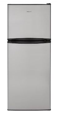 Photo 1 of Hotpoint 9.7-cu ft Top-Freezer Refrigerator (Stainless Steel)