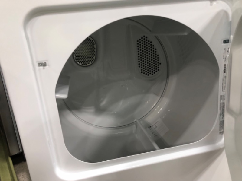 Photo 2 of MISSING SM FRONT CAP**Whirlpool 7-cu ft Reversible Side Swing Door Gas Dryer (White)