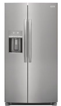 Photo 1 of INTERIOR MOLD**Frigidaire Gallery 25.6-cu ft Side-by-Side Refrigerator with Ice Maker (Fingerprint Resistant Stainless Steel)