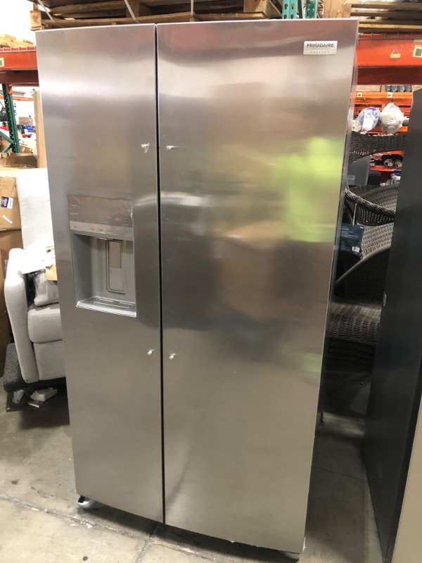 Photo 4 of INTERIOR MOLD**Frigidaire Gallery 25.6-cu ft Side-by-Side Refrigerator with Ice Maker (Fingerprint Resistant Stainless Steel)