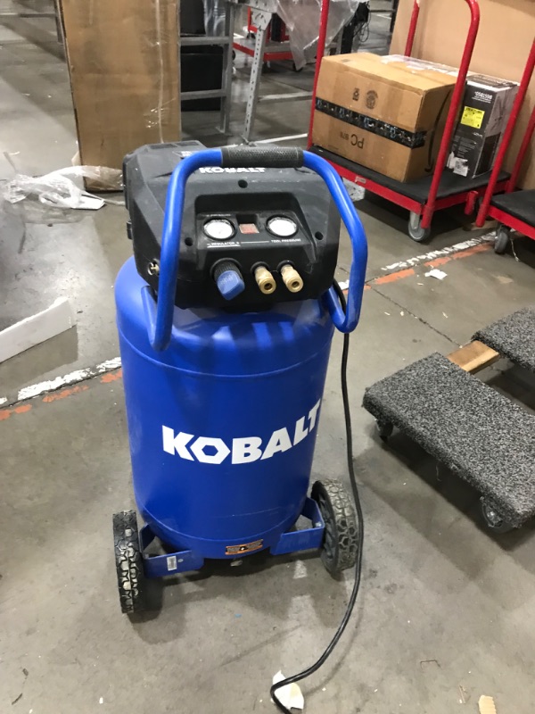 Photo 5 of **PARTS ONLY/NON-REFUNDABLE**
Kobalt LK20175 20-Gallon Single Stage Portable Corded Electric Vertical Air Compressor