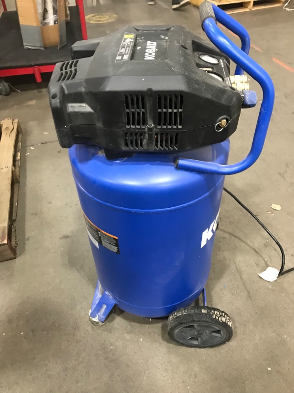 Photo 4 of **PARTS ONLY/NON-REFUNDABLE**
Kobalt LK20175 20-Gallon Single Stage Portable Corded Electric Vertical Air Compressor