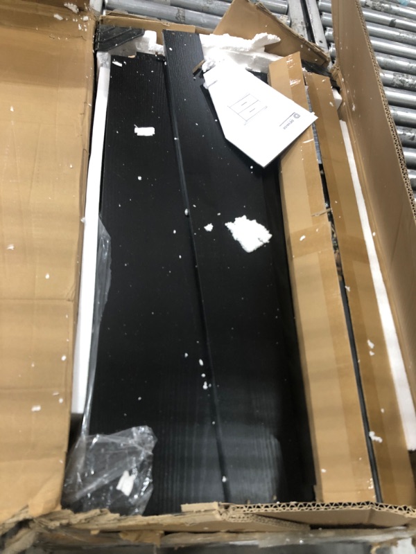 Photo 1 of DEVAISE 2 Drawer Lateral File Cabinet with Lock, Filing Cabinet fits Letter/Legal/A4 Size, Large Printer Stand with Storage Shelves for Home Office, Black