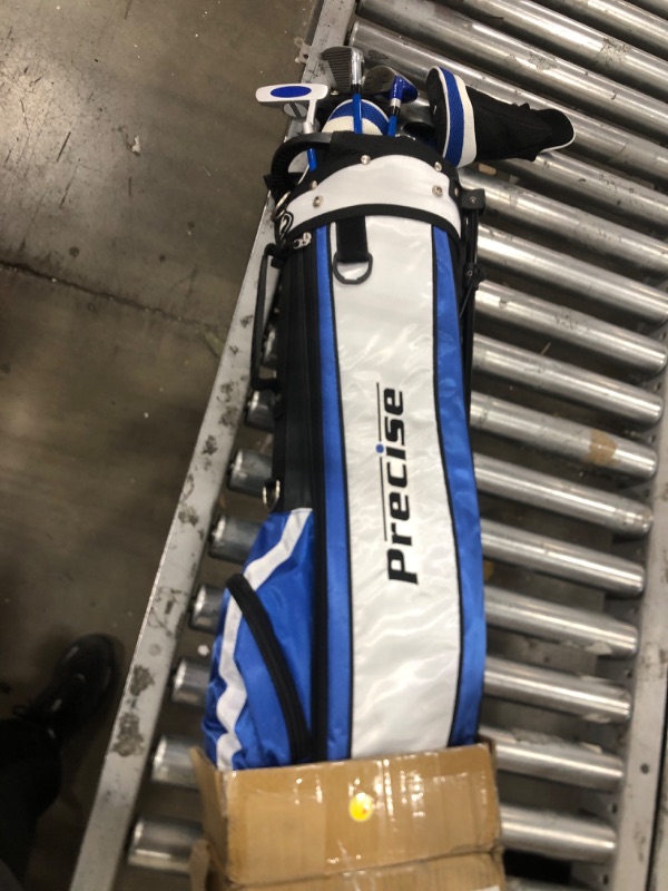 Photo 2 of **MISSING DRIVER** USED**
PreciseGolf Co. Precise X7 Junior Complete Golf Club Set for Children Kids - 3 Age Groups Boys & Girls - Right Hand & Left Hand!

