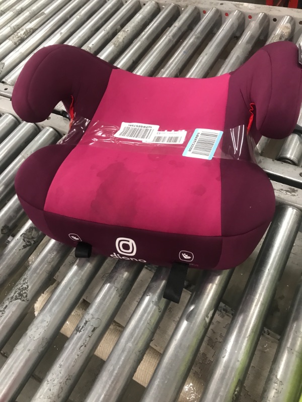 Photo 1 of Diono Solana 2 No Latch, XL Lightweight Backless Belt-Positioning Booster Car Seat, 8 Years 1 Booster Seat, Pink
