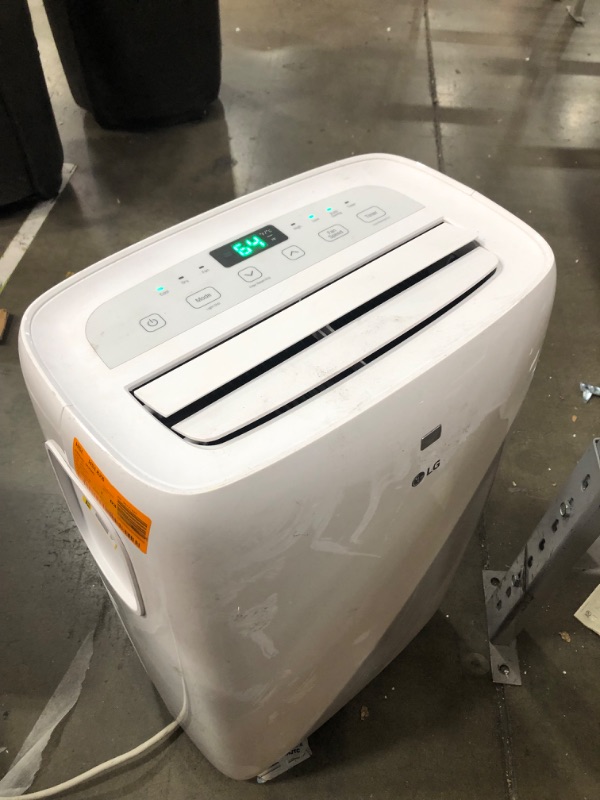 Photo 2 of ***Parts Only***LG 6,000 BTU (DOE) / 8,000 BTU (ASHRAE) Portable Air Conditioner, Cools 250 Sq.Ft. (10' x 25' room size), Quiet Operation, LCD Remote, Window Installation Kit Included, 115V Up to 250 Sq. Ft. Cool Only