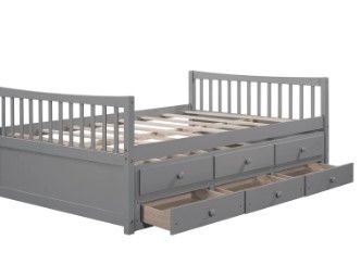 Photo 1 of **THIS IS BOX 2/2**  Full size Daybed with Twin size Trundle and Drawers