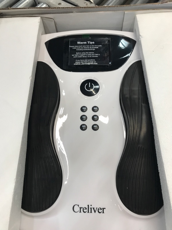 Photo 3 of **NON REFUNDABLE NO RETURNS SOLD AS IS
**PARTS ONLY**Creliver Foot Stimulator Pro, TENS & EMS Foot Massager for Neuropathy, Circulation and Pain Relief, Electric Feet Legs Muscle Stimulator Machine, Physical Therapy FSA/HSA Approved Products