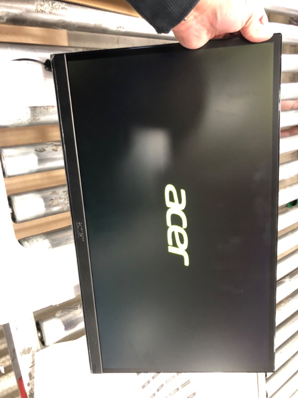 Photo 2 of Acer 21.5 Inch Full HD (1920 x 1080) IPS Ultra-Thin Zero Frame Computer Monitor (HDMI & VGA Port), SB220Q bi
