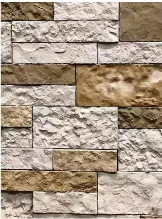 Photo 1 of 28 Packs AIRSTONE Autumn Mountain Brown Cement Standard Primary Wall Tiles, each pack covers 8 sq. ft. 