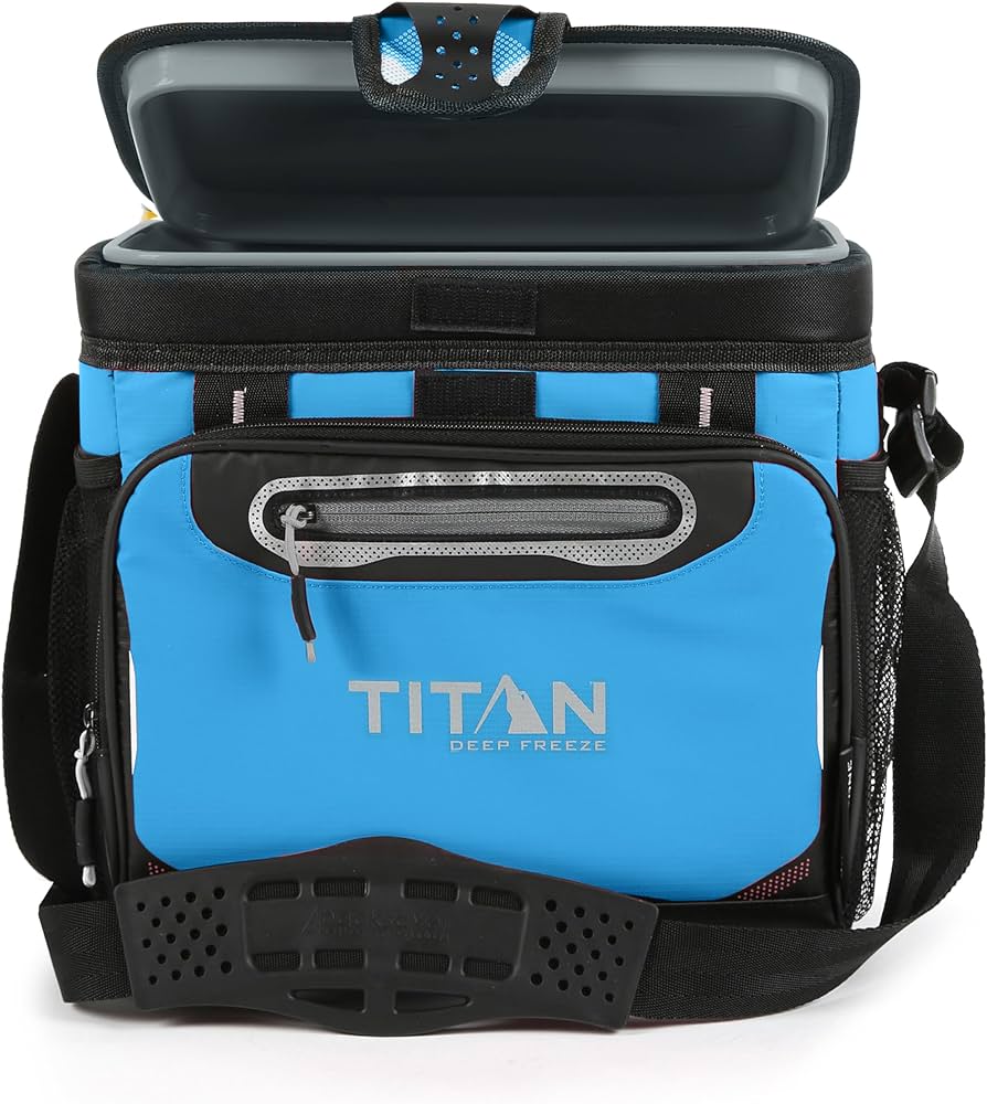 Photo 1 of Arctic Zone Titan Deep Freeze Cooler - Zipperless Hardbody Cooler with Deep Freeze Insulation, HardBody Liner, and SmartShelf