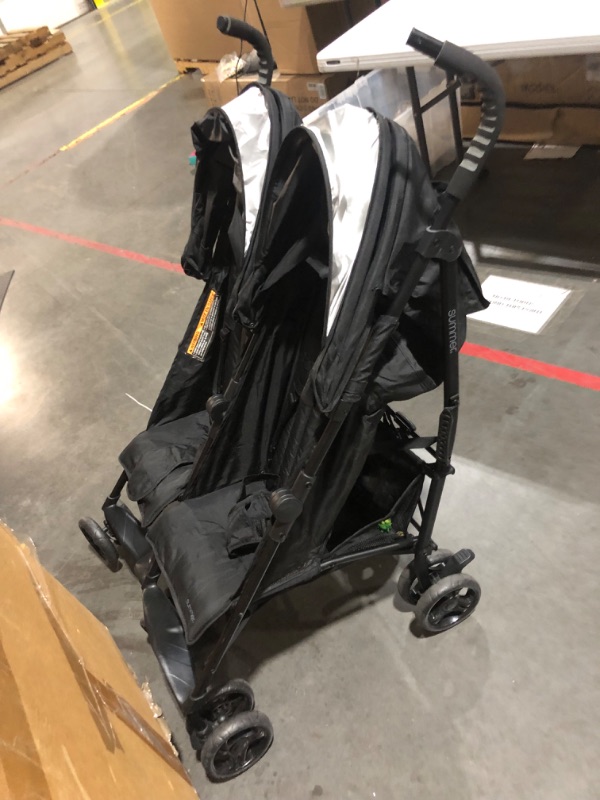 Photo 2 of **NONREFUNDABLE**FOR PARTS OR REPAIR**SEE NOTES**
Summer Infant 3Dlite Convenience Stroller, Black 