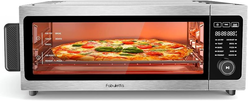 Photo 1 of *PREV USED*
Air Fryer Toaster Oven Combo - Fabuletta 10-in-1 Countertop Convection Oven 1800W