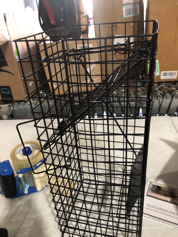 Photo 3 of *READ NOTES BELOW* Live Squirrel Trap Humane Animal Cage Trap Black