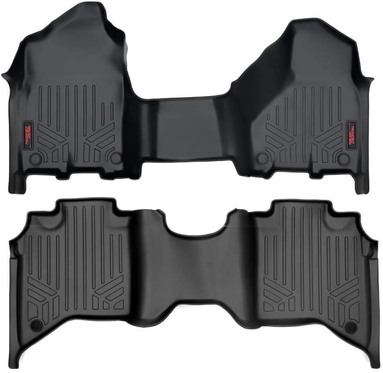 Photo 1 of Rough Country Floor Mats for 2019-2022 Ram 2500/3500 | Crew Cab - M-31430