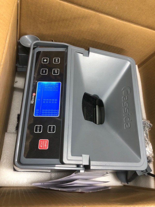 Photo 1 of Cassida C300 Professional USD Coin Counter, Sorter and Wrapper/Roller | 35% Faster Wrapping Coins with Quickload Technology | 300 Coins/Minute | Printing-Compatible | Includes 5 Wrapper Sets