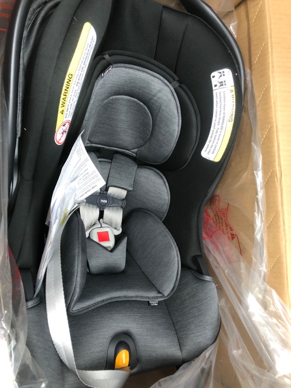 Photo 2 of Chicco KeyFit 35 ClearTex Infant Car Seat - Shadow | Black With ClearTex® No Chemicals Shadow/Black