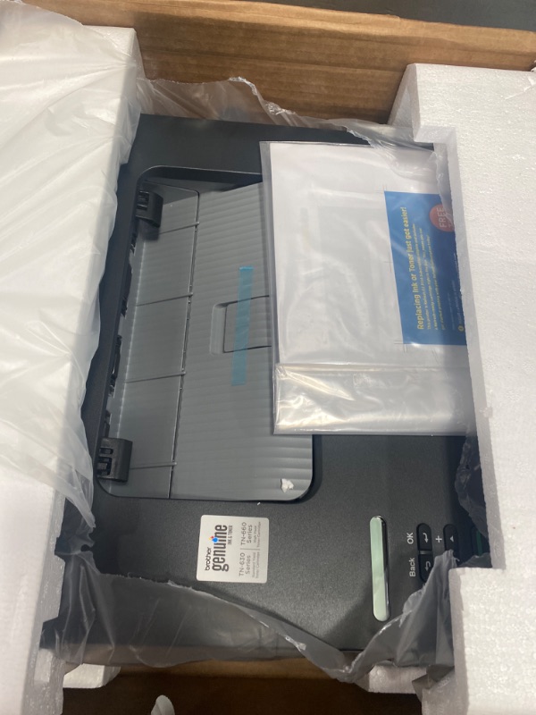 Photo 2 of Brother HLL2305W Compact Mono Laser Single Function Printer with Wireless and Mobile Device Printing (RHLL2305W) (Renewed) Renewed: HLL2305W (Wireless)