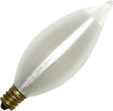 Photo 1 of 40-Watt C11 Dimmable (E12) Candelabra Screw Base with Satin Finish Incandescent Light Bulb (6-Pack)