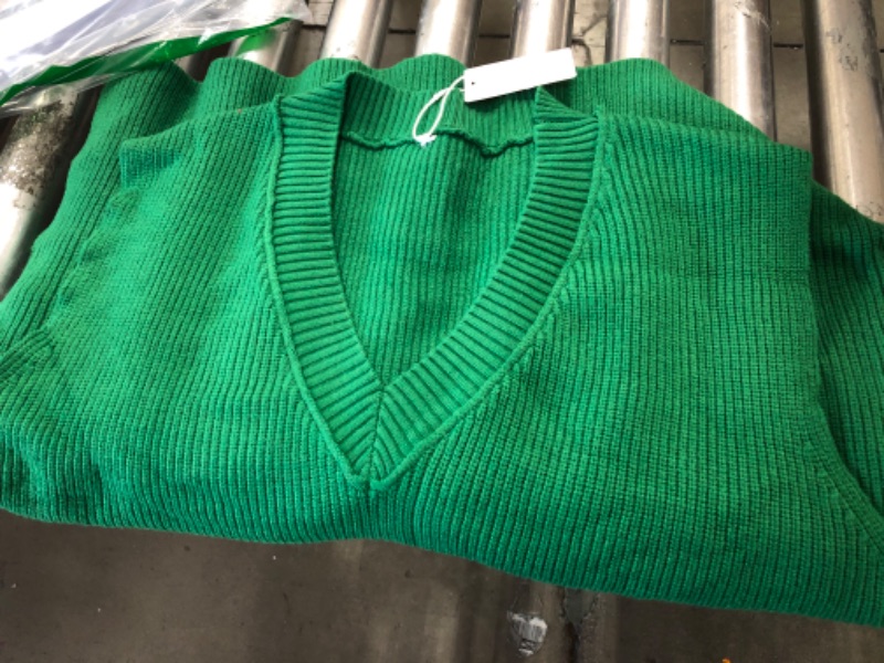 Photo 1 of Green XL Knitted Vest 