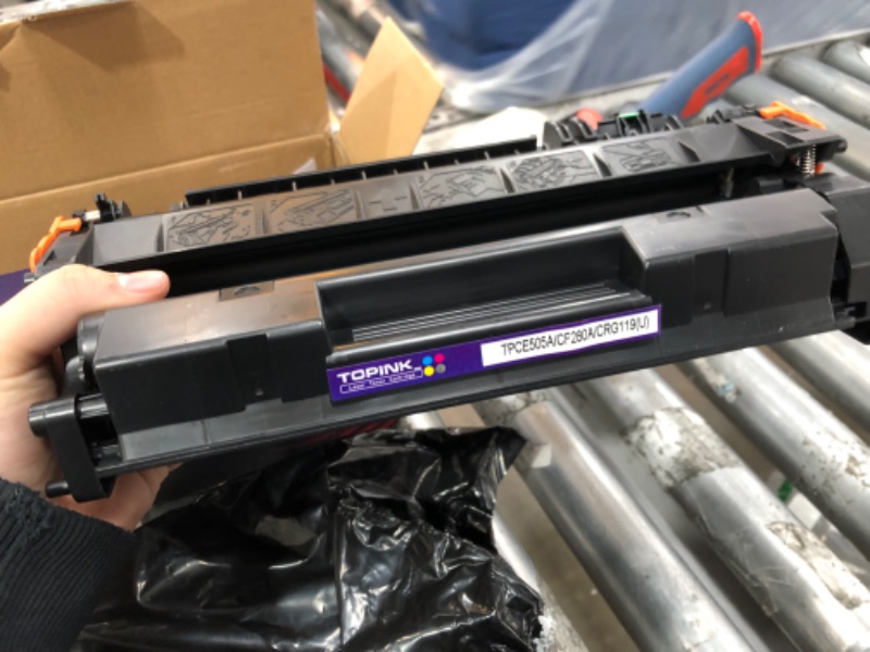 Photo 2 of topink laser toner cartridge tpce505a/cf280a/crg119(u)
