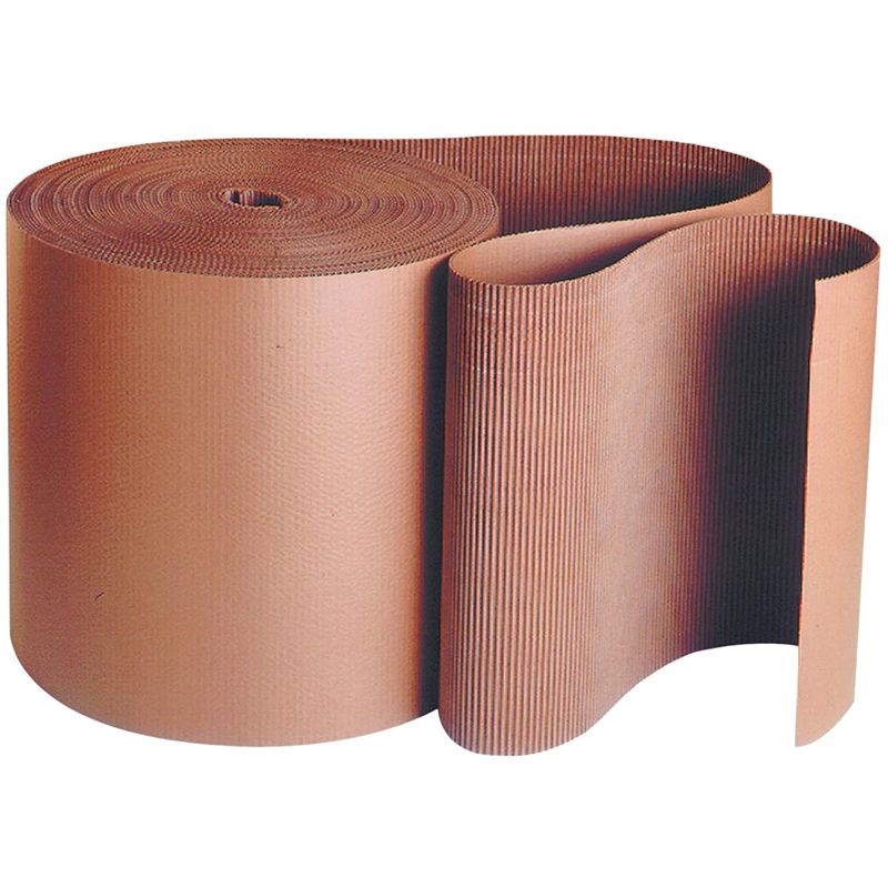Photo 1 of 
BOX USA Shipping Corrugated Roll 24"L x 250'"W, 1-Pack | Singleface Corrugated Cardboard Roll for Packing, Moving and Storage
Size:24" x 250'
Style:Corrugated Roll
