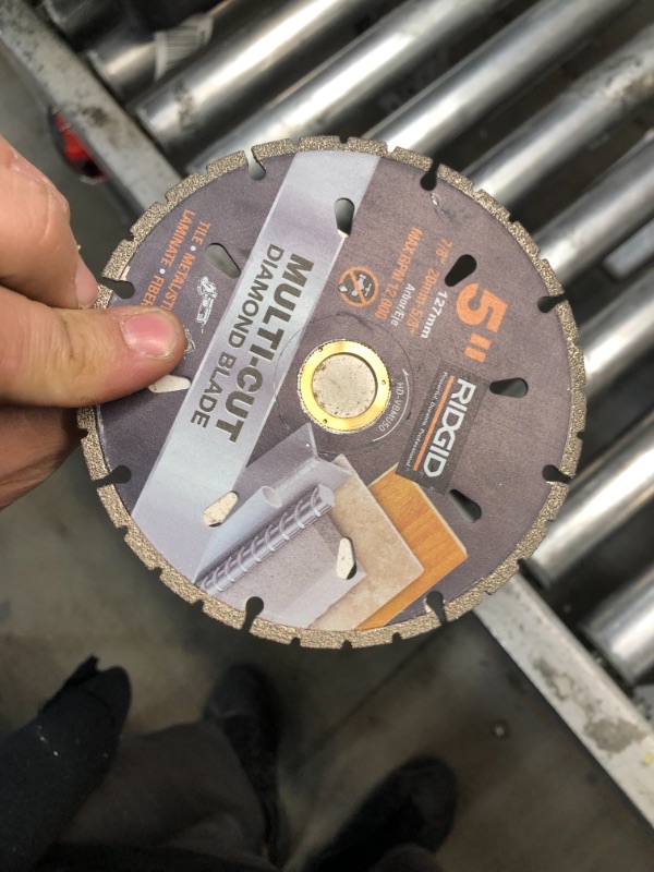 Photo 2 of 
RIDGID
5 in. Diamond Multi-Cutting Blade