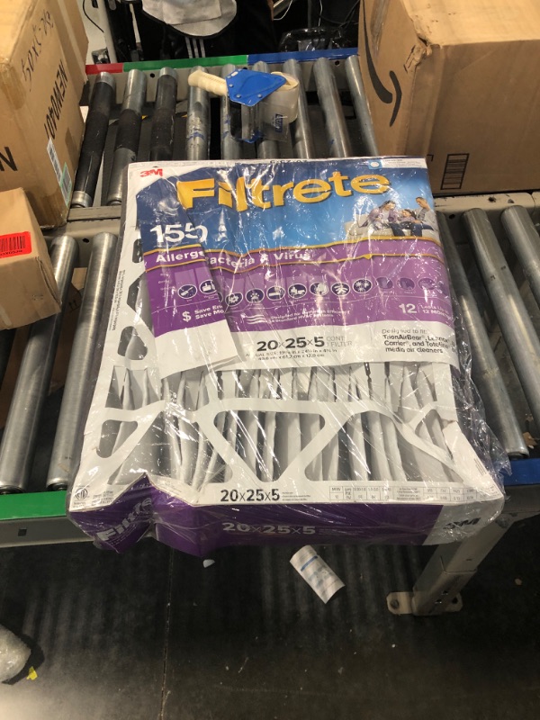 Photo 2 of 3M Filtrete Ultra Allergen Healthy Living Deep Pleat Furnace Filter