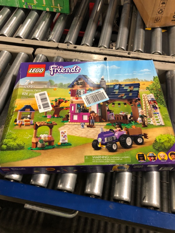 Photo 1 of LEGO Friends Organic Farm 41721 Farmyard Building Toy Set for Girls, Boys, and Kids Ages 7+ (826 Pieces) FrustrationFree Packaging