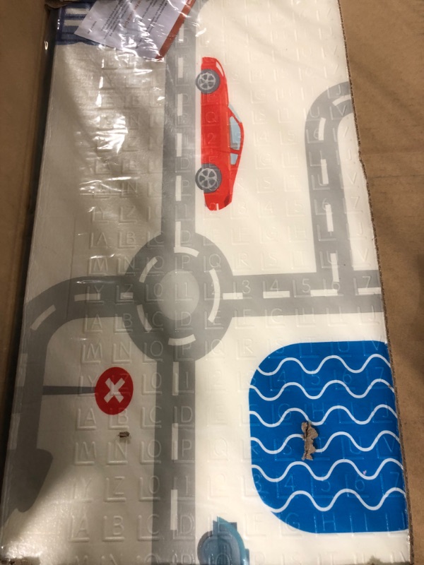 Photo 1 of Gimars Upgraded XL BPA Free Baby Play Mat with Thickened PE Film, 0.5 inch Waterproof Foam, Foldable & Portable Baby Crawling Mat for Infants, Toddler, Kids, Indoor Outdoor Use (79 x71x0.5inch) Finding Nemo