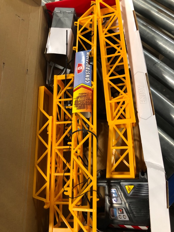 Photo 1 of Dickie Toys 40" Giant Crane Playset , Yellow