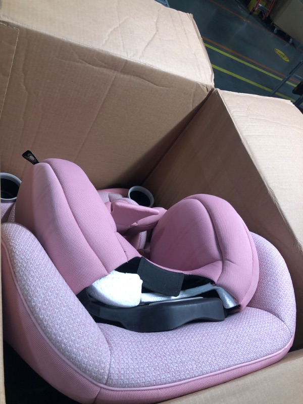 Photo 1 of Maxi-Cosi Pria 3 in 1 Convertible Forward and Rear Facing Child Car Seat with Adjustable Harness and Headrest for Kids 4 to 100 Pounds, Pink Rose Pink Sweater