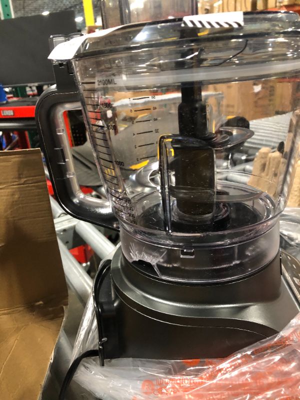 Photo 1 of ***MISSING SEVERAL PARTS AND DAMAGED****Ninja BN601 Professional Plus Food Processor, 1000 Peak Watts, 4 Functions for Chopping, Slicing, Purees & Dough with 9-Cup Processor Bowl, 3 Blades, Food Chute & Pusher, Silver 72 Oz. Bowl + 1000 Peak Watts Food Pr