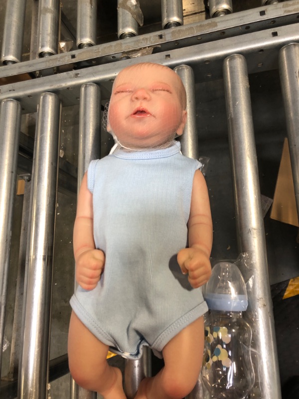 Photo 1 of CHAREX 18" Reborn Baby Dolls - Full Body Vinyl, Realistic Sleeping, Anatomically Correct, Gift Set for Kids Age 3+ Chase