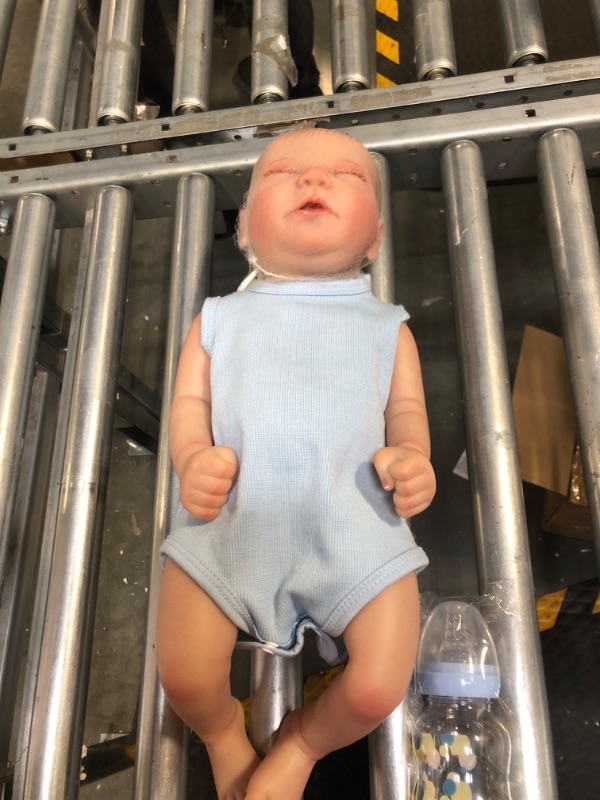 Photo 1 of CHAREX 18" Reborn Baby Dolls - Full Body Vinyl, Realistic Sleeping, Anatomically Correct, Gift Set for Kids Age 3+ Chase