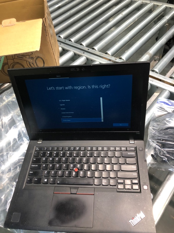 Photo 4 of ***ITEM IS RESET BUT HAS COSMETIC DAMAGE***

Lenovo 14" ThinkPad T480 LCD Notebook Intel Core i5 (8th Gen) i5-8350U Quad-core (4 Core) 8GB DDR4 SDRAM 256GB SSD in-Plane Switching (IPS) Technology Model 20L50011US