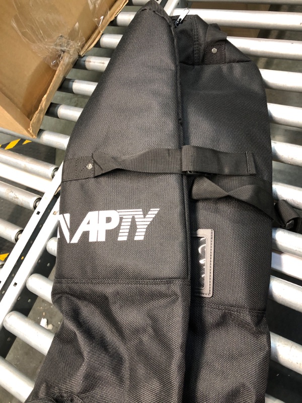 Photo 1 of APTY Padded Golf Club Travel Bag with Wheels, Golf Luggage Case Cover for Airlines - 1200D Wear-Resistant Oxford, Waterproof Coating Layer, Universal Size, Duffel Bag