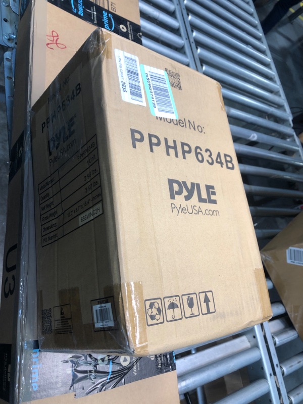 Photo 2 of Pyle Portable Bluetooth PA Speaker System - 240W Remote PPHP634B & -Pro Includes 15ft XLR Cable to 1/4'' Audio Connection, Connector, Black, 10.10in. x 5.00in. x 3.30in. (PDMIC58) Speaker System 240W + 15ft XLR Cable