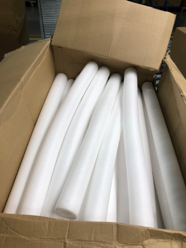 Photo 4 of 50 Pieces LED Light Up Foam Sticks Bulk, 18.5 Inch Blue Light Up Batons Battery Powered for Wedding, Raves, Carnival, Concert, Halloween, Birthday Party, Christmas