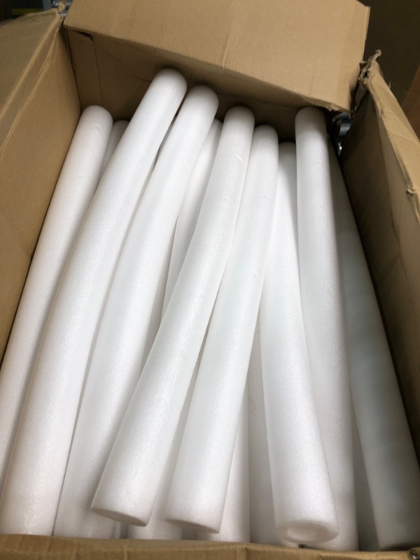 Photo 3 of 50 Pieces LED Light Up Foam Sticks Bulk, 18.5 Inch Blue Light Up Batons Battery Powered for Wedding, Raves, Carnival, Concert, Halloween, Birthday Party, Christmas