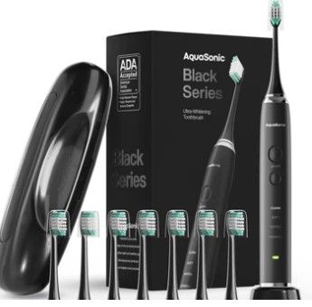 Photo 1 of AquaSonic BLACK SERIES SONIC WHITENING TOOTHBRUSH