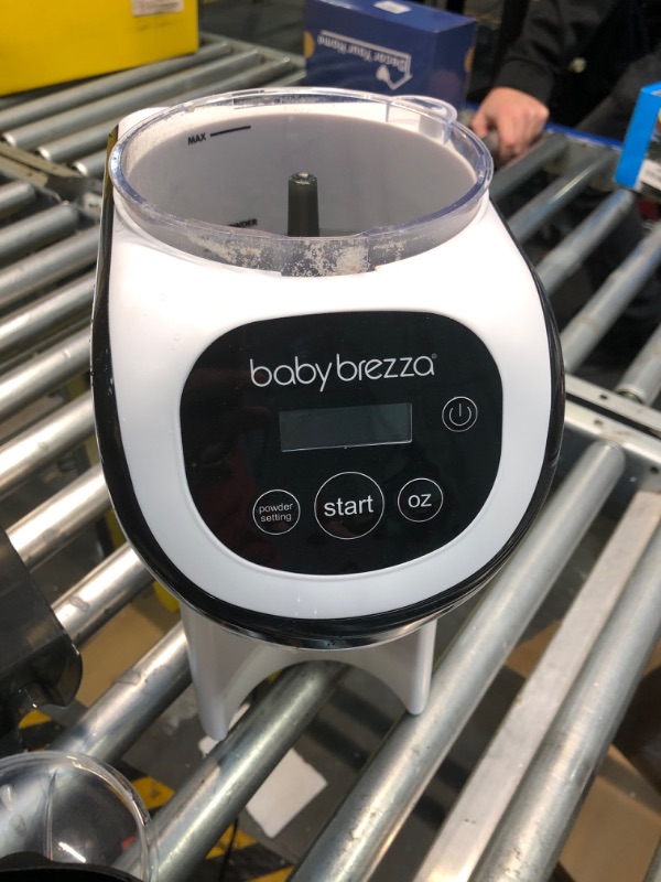 Photo 3 of Baby Brezza Formula Pro Mini Baby Formula Maker – Small Baby Formula Mixer Machine Fits Small Spaces and is Portable for Travel– Bottle Makers Makes The Perfect Bottle for Your Infant On The Go
