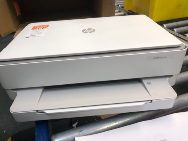 Photo 3 of HP ENVY 6055e Wireless Color Inkjet Printer, Print, scan, copy, Easy setup, Mobile printing, Best for home,