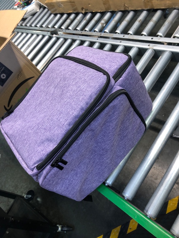 Photo 1 of BAFASO Makeup Bag Cosmetic Bag with 4 Inner Removable Pouches, Multifunctional Travel Makeup Case (Patent Pending), Purple