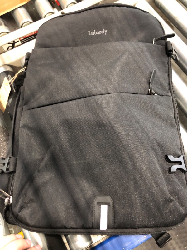 Photo 1 of Travel Backpack for Men Women 17 Inch Flight Approved Carry on Backpack Waterproof Large 40L Luggage Daypack Business College School Weekender Overnight Laptop Backpack with 3 Packing Cubes, Black Black(backpack With 3 Packing Cubes)