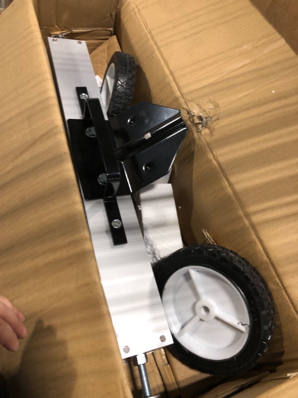 Photo 1 of **PARTS ONLY**Toolwiz 36'' Heavy Duty Magnetic Sweeper with Wheels, 50 Lbs Capacity Rolling Magnetic Floor Sweeper with Release Handle Industrial Magnets Heavy Duty 18/24/36 Inches