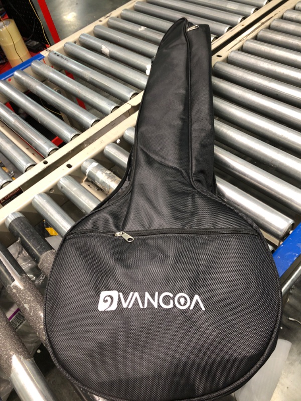 Photo 1 of Vangoa Banjo 5 String Full Size Beginner Banjo Kit Remo Head Mahogany Resonator Banjo Closed Back with Premium Bag for Adults Teens Starters 38 Inch Full Size Banjo with Resonator