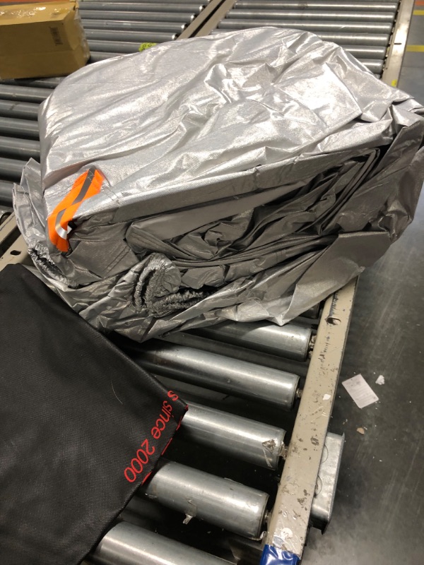 Photo 4 of Kayme 6 Layers Car Cover Custom Fit for Honda CRV CR-V, Waterproof All Weather for Automobiles,Rain Sun UV Protection.Silver Custom Fit Honda CR-V LM-Silver